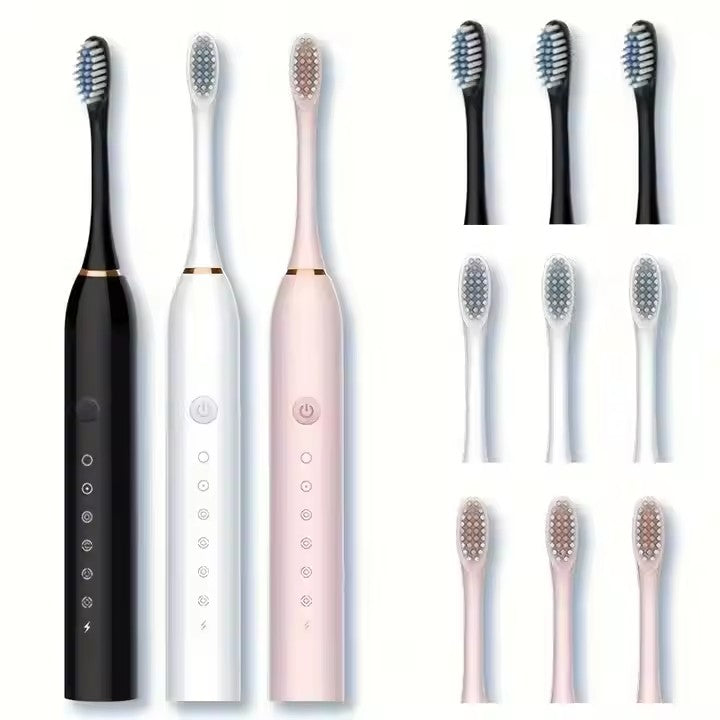 Periuță de dinți sonică electrică USB – 6 moduri de curățare - clicksmile.net 